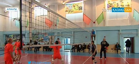 Волейболдан ардагерлер арасында турнир өтті