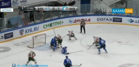 ҚХЛ. «Барыс» - «Ак Барс» - 1:4