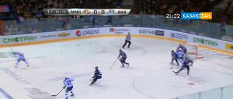 «Металлург - МГ» - «Барыс» - 7:6