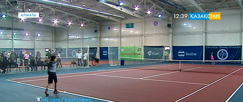 В Алматы стартовал международный теннисный турнир