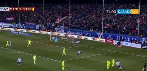 Футбол. «Атлетико» - «Барселона» - 2:3