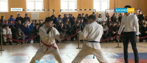 Астанада джиу-джитсудан республикалық жарыс басталды