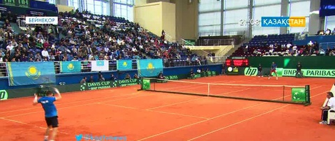 Астанада 6-8 наурыз күндері теннистен Дэвис Кубогында Қазақстан мен Италия құрамалары кездеседі