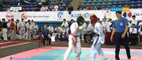 Астанада  Каратэ кекушинкайдан ел чемпионаты өз мәресіне жетті
