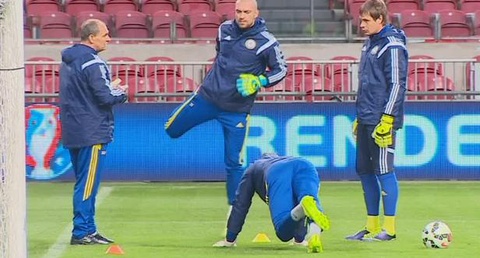 Футболдан Қазақстан Ұлттық құрамасы Исландиямен өтетін ойынға дайындалуда