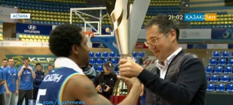 «Астана» баскетбол клубы Қазақстан чемпионы атанды