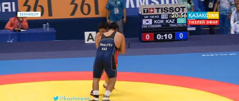 Нұрмахан Тінәлиев грек-рим күсресінен екі дүркін Азия чемпионы атанды