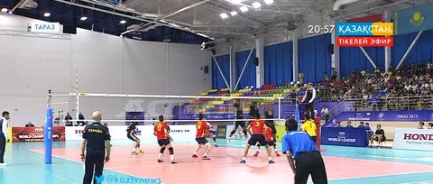 Таразда волейболдан ерлер арасында әлемдік лиганың бірінші  іріктеу кезеңі жалғасуда