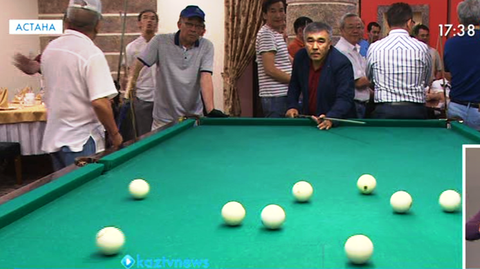 В Астане прошел турнир по бильярду памяти Акселеу Сейдимбека