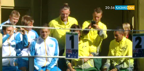 Дэвис Кубогінің ширек финалында Қазақстан құрамасы Австралия командасымен күш сынасады