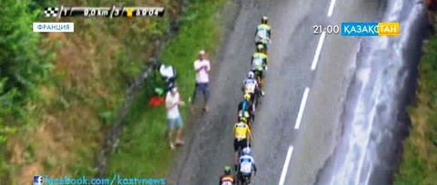 «Астана» велошабандозы «Тур де Франс»-тың 12-ші кезеңінде ІІ орын иеленді