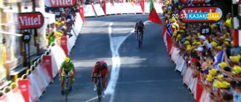 «Тур де Франс» велобәйгесінің 13-ші кезеңі «БМС» командасының өкілі Грег Ван Аверматтың жеңісімен аяқталды