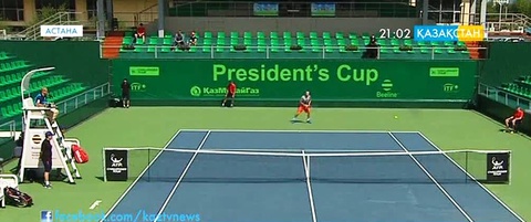 Елімізде теннистен  ҚР Президенті Кубогы үшін Халықаралық турнир өтуде