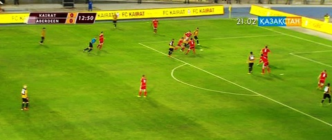 Еуропа лигасы: «Қайрат» - «Абердин» -  2:1