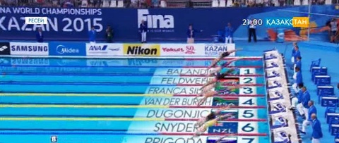 Әлем чемпионаты. Дмитрий Баландин 200 метрлік брасста 6-шы орыннан көрінді