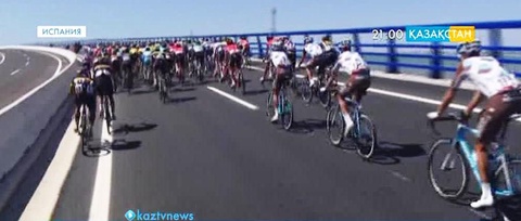 «Вуэльта» велобәйгесінің 4-кезеңінде жалпы есептегі үздіктер үштігі өзгерген жоқ