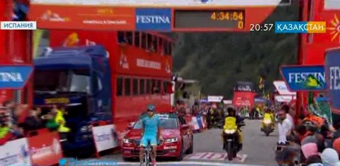 Микель Ланда «Вуэльта» көпкүндігінің 11-ші кезеңінде топ жарды