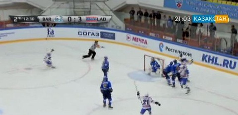 «Барыс» хоккей клубы «Лада» командасынан 6:0 есебімен ұтылды