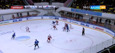 «Барыс» хоккей клубы өз алаңында  «Металлург» ойыншыларымен кездесуде