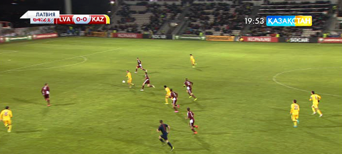 Еуро-2016. Латвия-Қазақстан 0:1 (толығырақ)