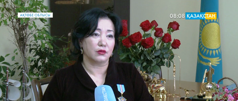 «Құрмет» орденінің иегері - Жеңісгүл Мұхамбетпайызова