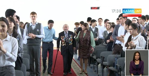 Елордада ардагерлер жастармен кездесті