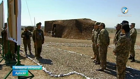 Аэроұтқыр әскерлерінің бригадалық-тактикалық жаттығуы аяқталды