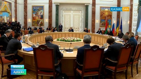 Елбасы Кеден одағы елдері көшбасшыларының Украина және Еуропалық Одақ өкілдерінің кездесуіне қатысты