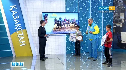 «Алтын тұлпар» аламан бәйгесінің жеңімпаздары  «Apta.kz»-те қонақта