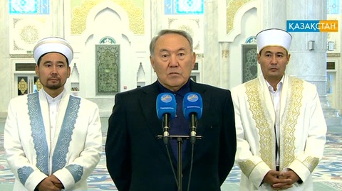 Мұсылман қауым Құрбан айтты тойлап жатыр