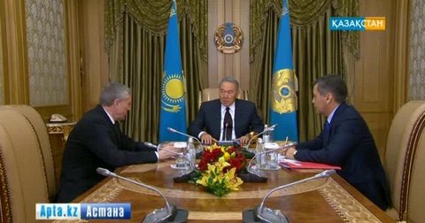 Ақордадағы қабылдаулар