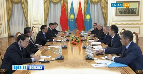 Мемлекет басшысы бүгін Ли Кэцянды  қабылдады