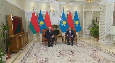 Ақордада Нұрсұлтан Назарбаев, Александр Лукашенко және Владимир Путин кездесті