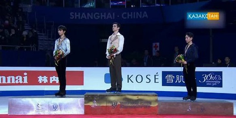 Денис Тен жеңісінің жарқын сәттері (БЕЙНЕБАЯН)