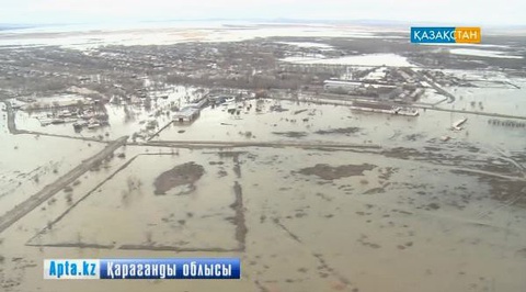 Елдің бірқатар өңірін тасқын су әбігерге салды