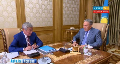 Мемлекет басшысы Бердібек Сапарбаевты қабылдады
