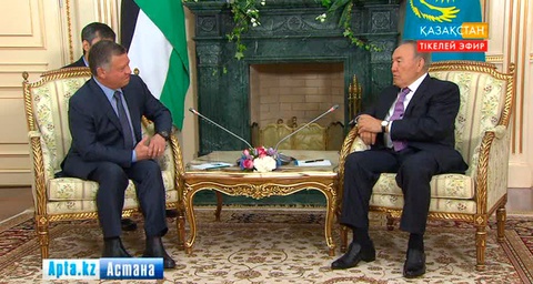 Нұрсұлтан Назарбаев Ақордада БҰҰ Бас хатшысы, Финляндия президенті және Иордания королімен кездесті