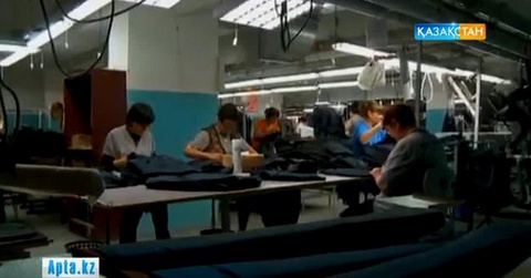 Елімізде жеңіл өнеркәсіп дамып келеді