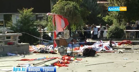 Түркияда жарылыстан қаза болғандардың саны 95-ке жетті (ВИДЕО)
