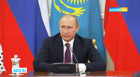 Владимир Путин Астана сапарында Сирия жанжалына қатысты пікір білдірді  (ВИДЕО)