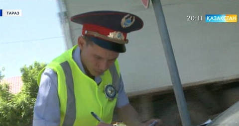 Жамбылдық тәртіп сақшылары мешіт маңдарында болатын кептелістердің алдын алу бойынша жұмыс жүргізді
