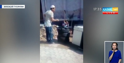 Оңтүстік Қазақстан облысында баланы күрекпен ұрған ер адам іздестірілуде