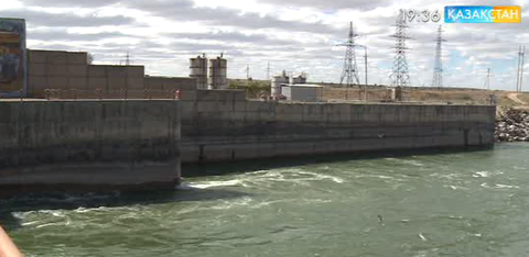 Шардара су электр станциясы қайта жаңартылуда