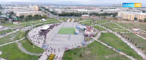 Талдықорғандықтар қала күнін атап өтті