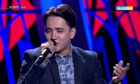«МузАрт Live» жобасының үміткері Әлжан Қасымбеков Мейрамбек Беспаевтың жоғары бағасына ие болды (ВИДЕО)