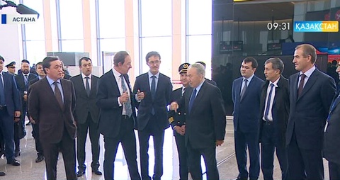 Президент Астанадағы ірі нысандардың жұмысымен танысты