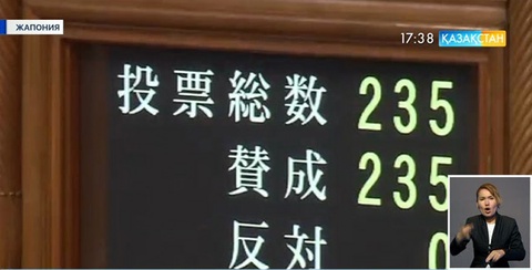 Жапония парламенті соңғы 200 жылда алғаш рет императордың тақтан кетуіне рұқсат берді