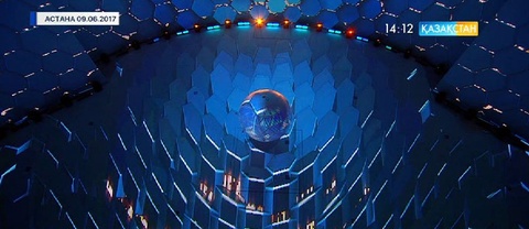 Көрменің ашылу салтанатын дүйім ел қазақстандық арналардың тікелей эфирінде тамашалады