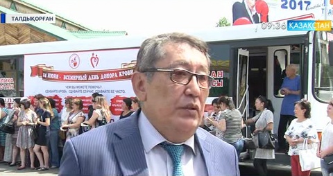 Талдықорғандықтар «Төтенше жағдай кезіндегі донорлық» акциясына қатысты