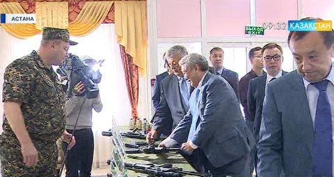 Сенат депутаттары Ұлттық ұлан бригадасының жұмысымен танысты